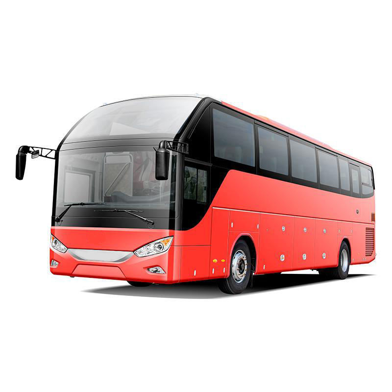 Achsaxel 13T/Drum Brake Luxury 50 60 zitplaatsen Passagiersbus met wielbasis 6080 mm