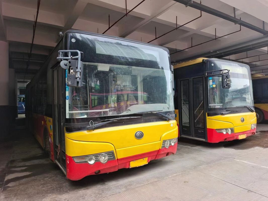 Gebruikte CNG-bus 12m 87 passagierszitjes met niet-onafhankelijk aan-montage airconditioner