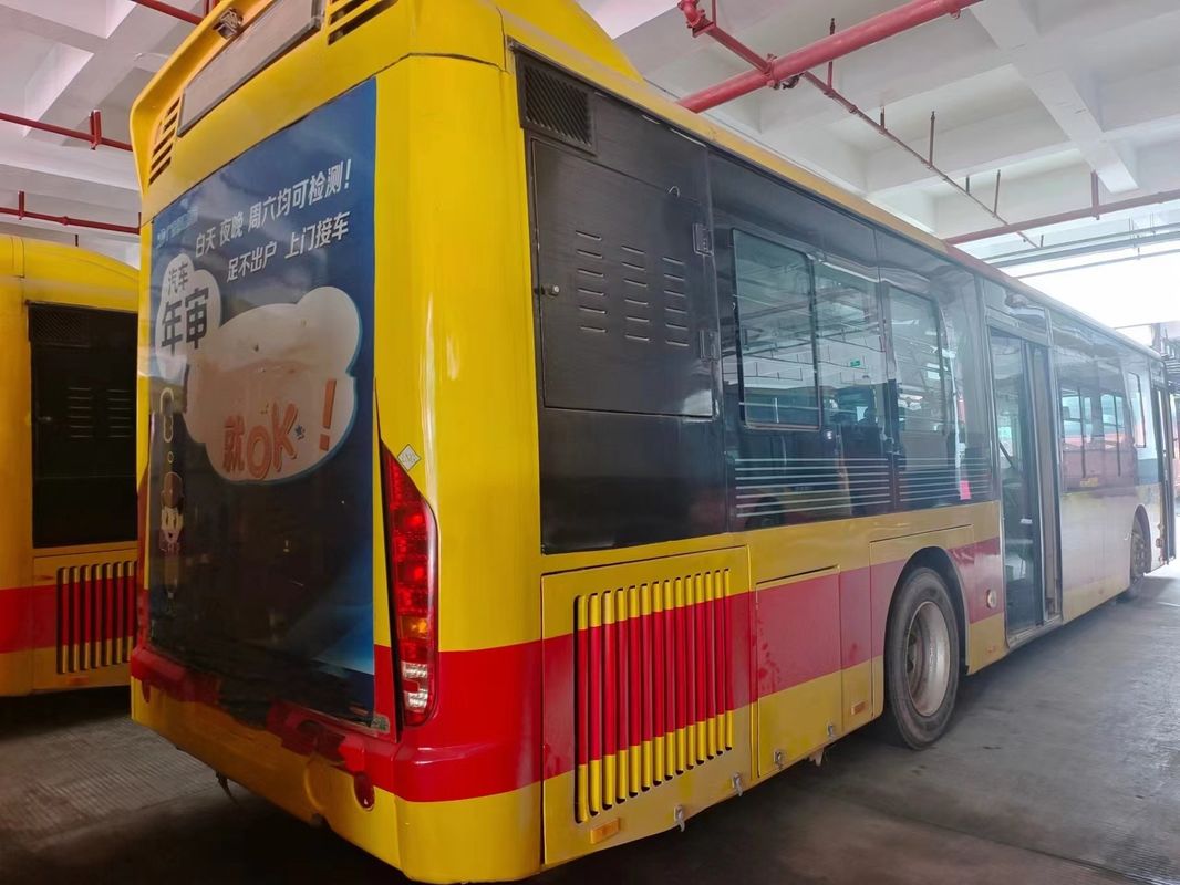 Gebruikte CNG-bus 12m 87 passagierszitjes met niet-onafhankelijk aan-montage airconditioner