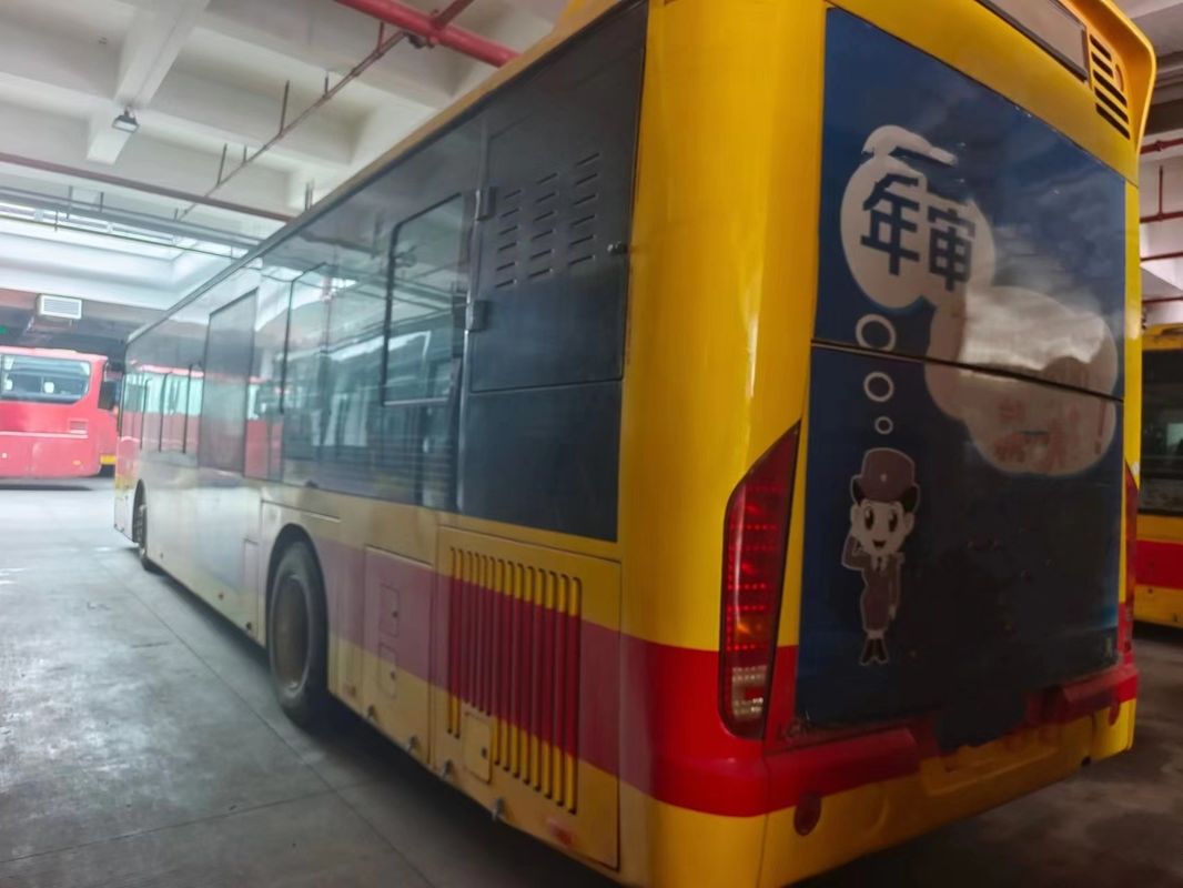 Gebruikte CNG-bus 12m 87 passagierszitjes met niet-onafhankelijk aan-montage airconditioner