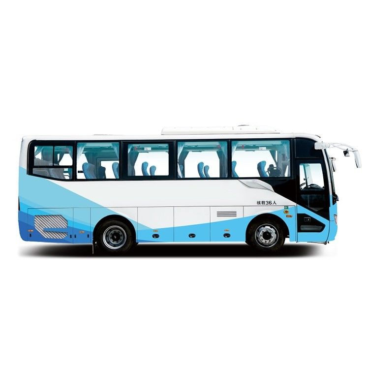 Speed 35 zitplaats bus en bus Luxe gebruikte bussen met toilet in Japan Comfortabele stijl