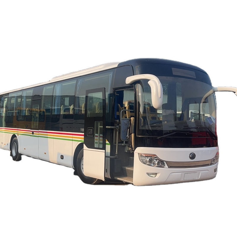 65 zitplaatsen Coach Bus Gebruikt Luxe Tour Passagiersbus Diesel Brandstof Type Maximale snelheid 100km/h