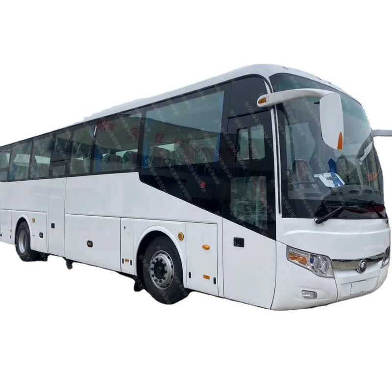 Nieuwe bussen Luxe coach Gebruikte bus met dieselbrandstof en in de passagiersbus 50 zitplaatsen