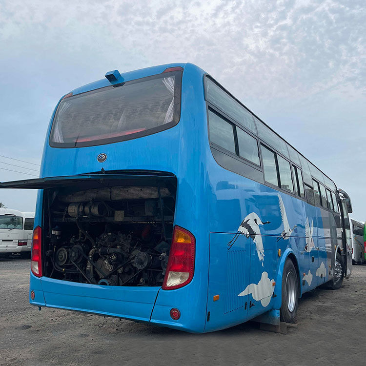 Ontworpen 12m Diesel Bussen Gebruikte Luxe Coach Bus met handgeschakelde versnellingsbak door Yu Tong