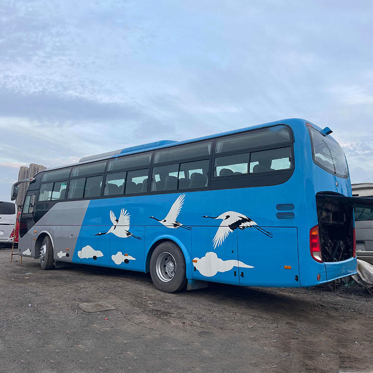 Ontworpen 12m Diesel Bussen Gebruikte Luxe Coach Bus met handgeschakelde versnellingsbak door Yu Tong