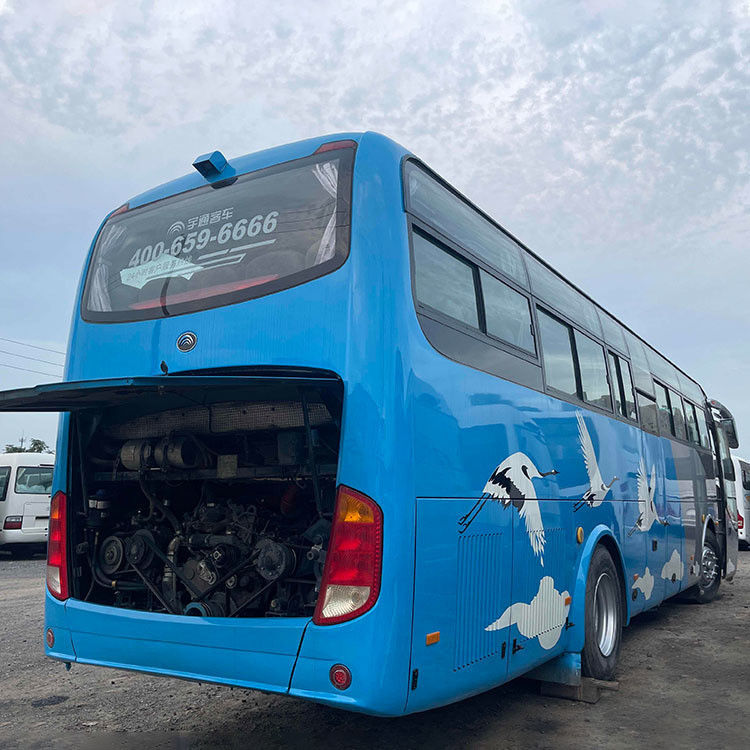 Ontworpen 12m Diesel Bussen Gebruikte Luxe Coach Bus met handgeschakelde versnellingsbak door Yu Tong