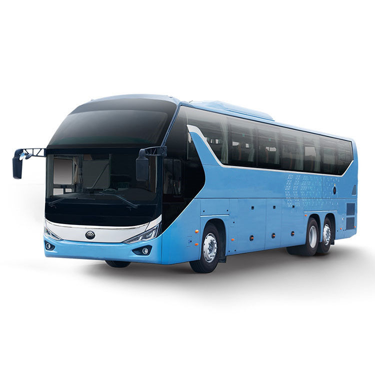 56 zitplaatsen Gebruikte dieselturcoachbussen met 4 6L motorcapaciteit en links stuur