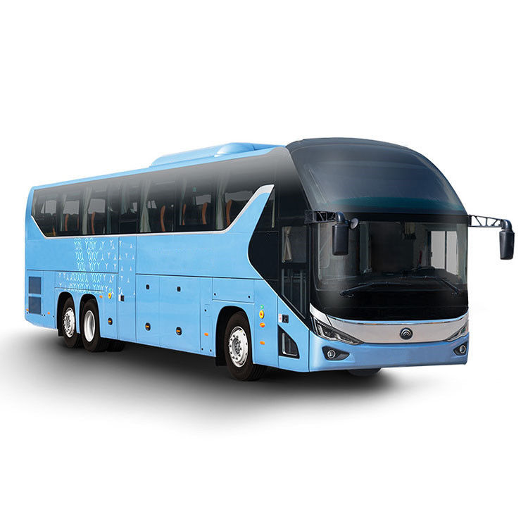 56 zitplaatsen Gebruikte dieselturcoachbussen met 4 6L motorcapaciteit en links stuur