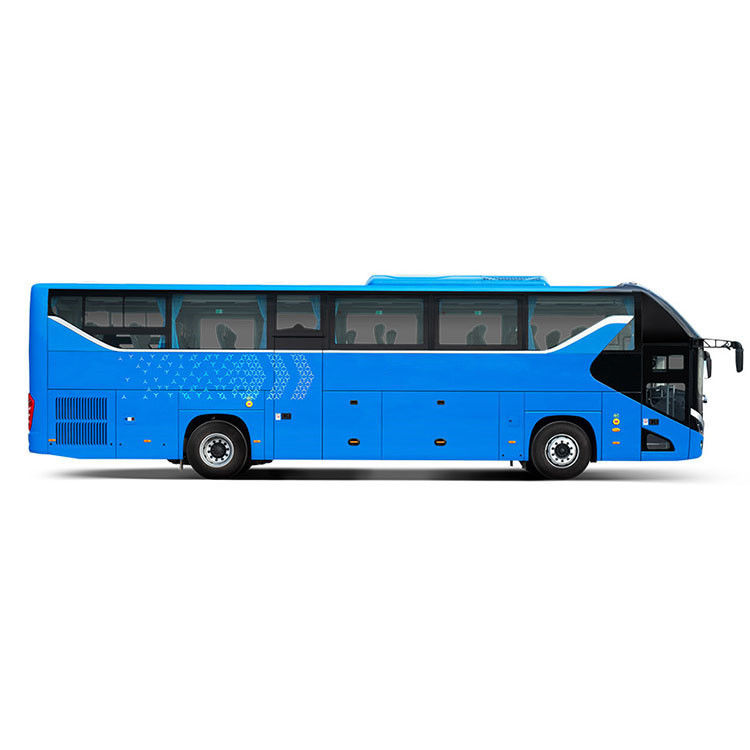 Links rijden 46 zitplaatsen Coach Gebruikte bus Dieselbrandstof 50 zitplaatsen Passagiersbus tegen betaalbare prijs