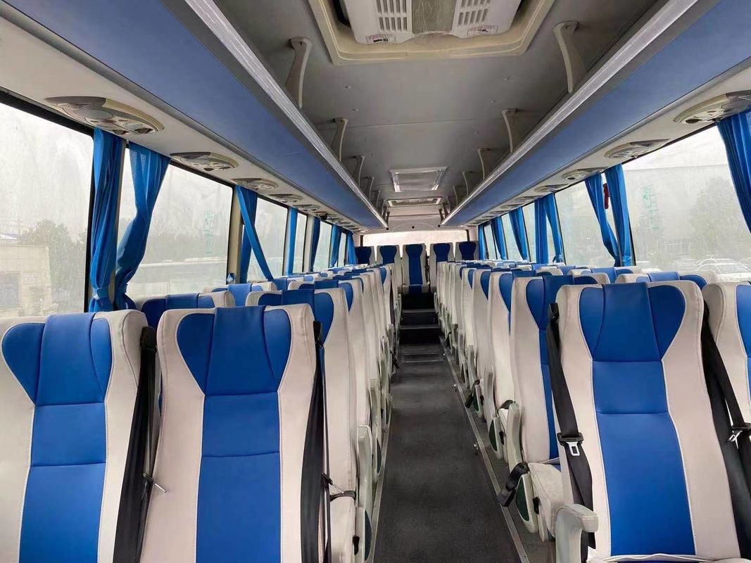 Gebruikte luxe bus van 12m 50 zitplaatsen met 4GR-motormodel en maximale snelheid 200 km/h