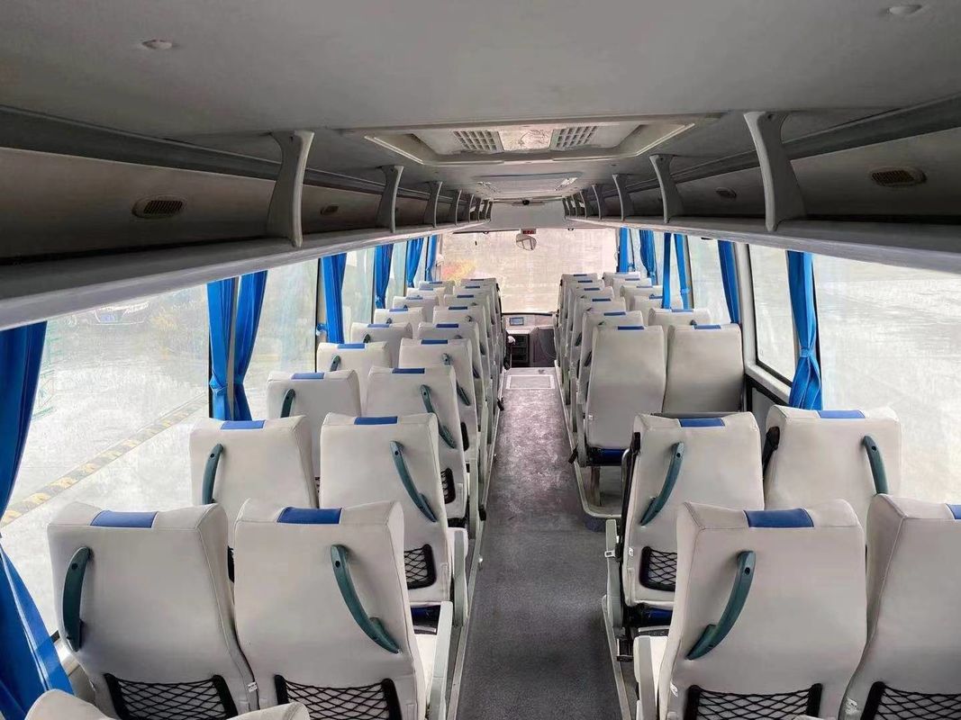 Gebruikte luxe bus van 12m 50 zitplaatsen met 4GR-motormodel en maximale snelheid 200 km/h