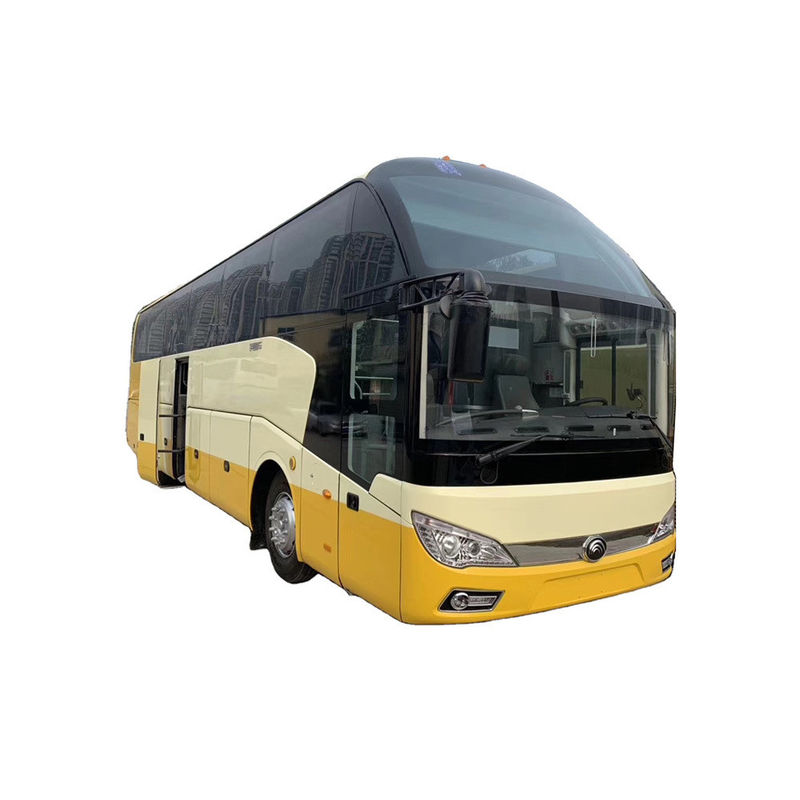Gebruikte LHD-bus met toilet 50 zitplaatsen en hoge motorcapaciteit in goede staat
