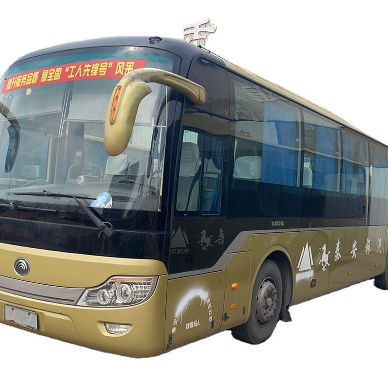 Tweedehands 65 zitplaatsen stadspassagiersbus LHD Gebruikte busbus met nominale koppel 270/2200