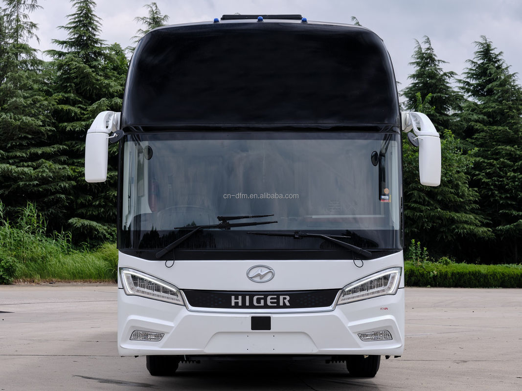 Linkshandig rijden 12m 50 zitplaatsen Yuchai motor handgeschakelde Passagiersbus Coach Bus