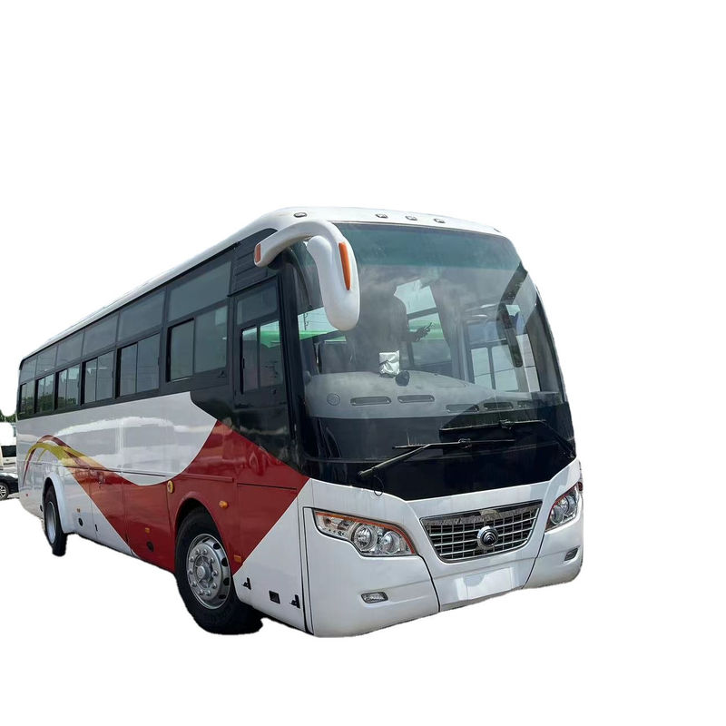 Publiek vervoer 55 zitplaatsen RHD Luxe Coach Bus met 264kw/2200rpm Motor Power