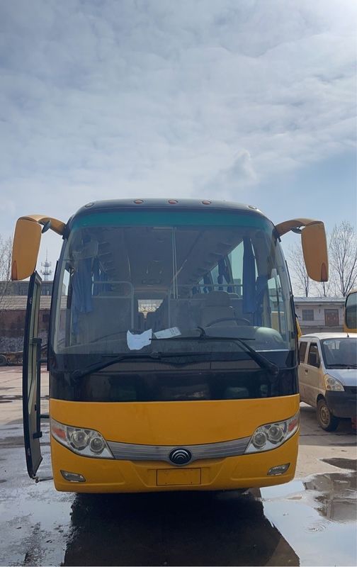 2013 Jaar Model 60 zitplaatsen Coach Bus Luxury Tour Passenger Coach Manuele Transmissie Type