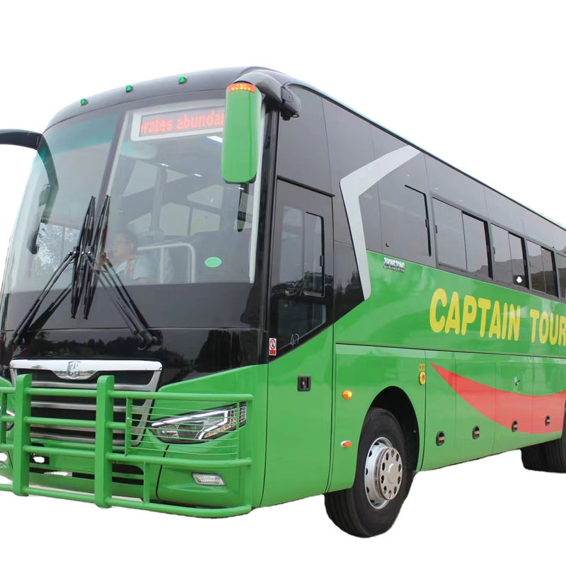 Vintage Diesel RHD Zhong Tong 75 zitplaatsen Passagiersbus met automatische transmissie