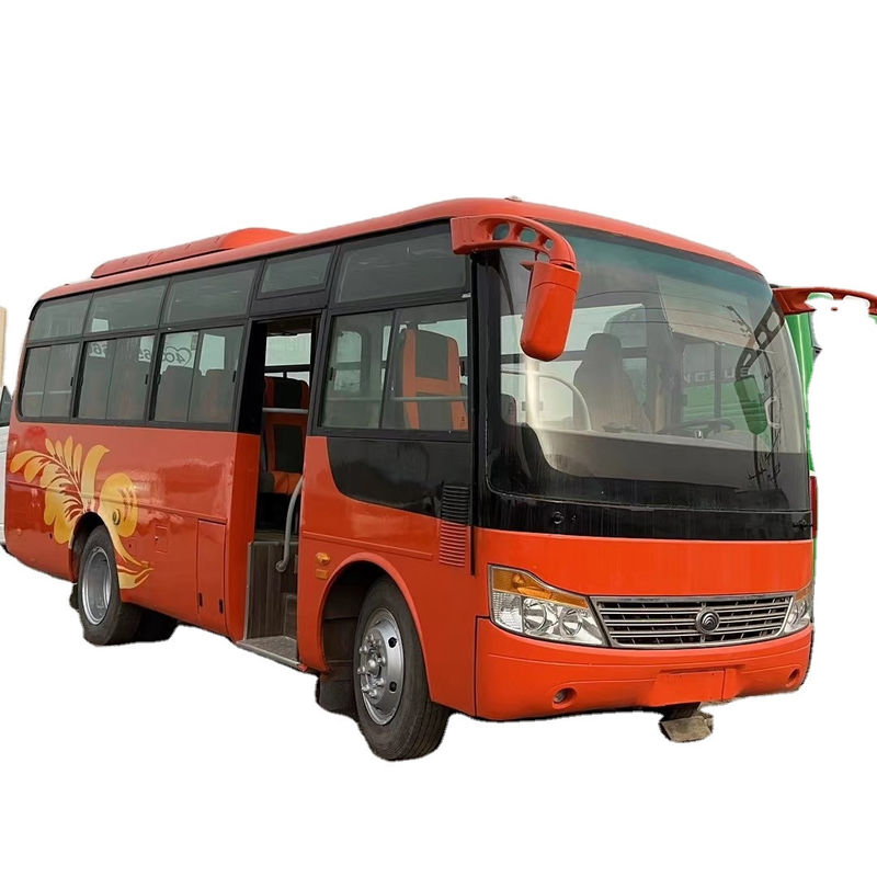 Gebruikte Youtong City Passenger Bus met 3300 mm wielbasis en 90L brandstoftankcapaciteit