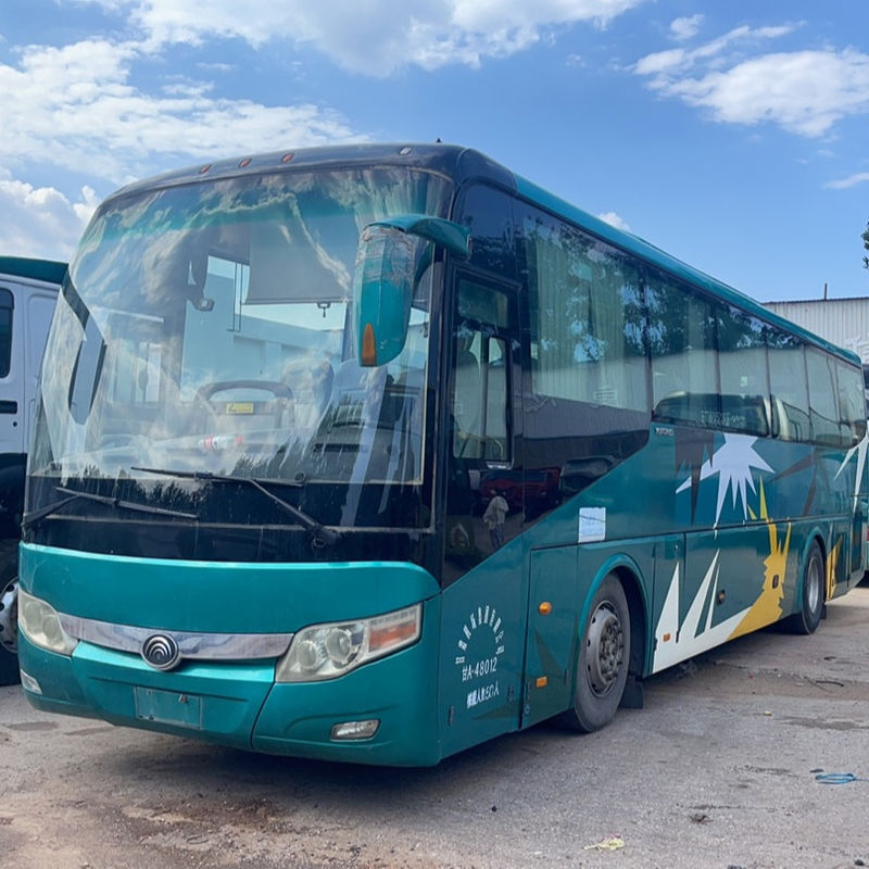 Ontworpen 50-65 zitplaatsen LHD-aandrijving Tipe redelijk gebruikte luxe autocar Toeristenbus