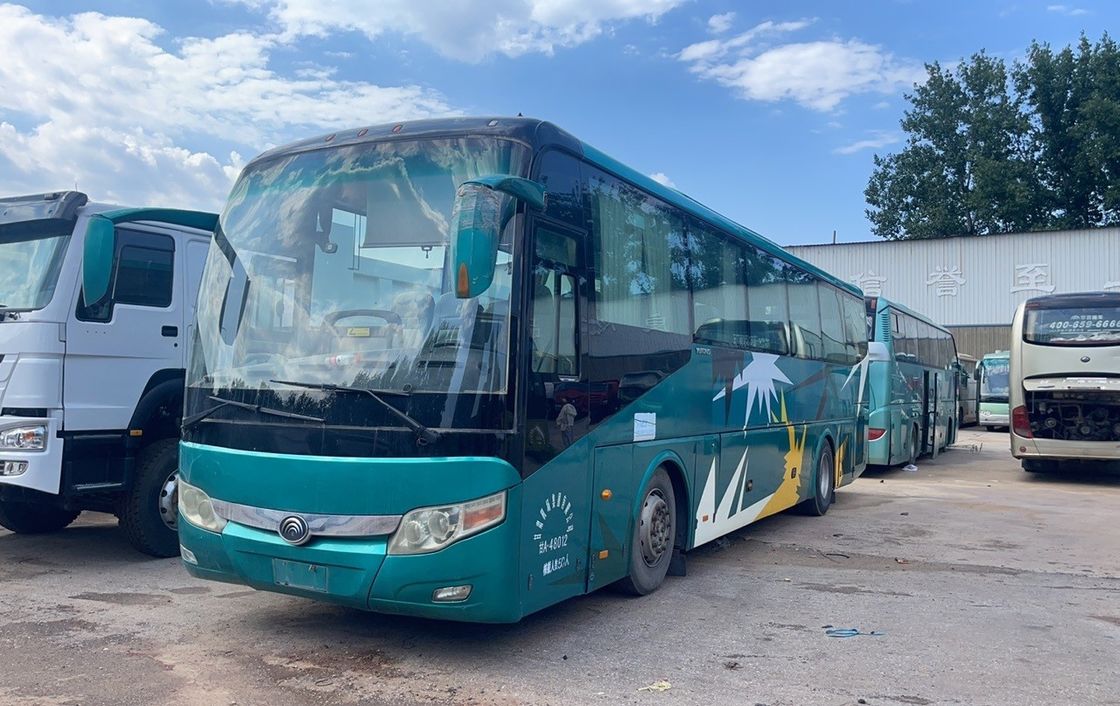 65 zitplaatsen Gebruikte busbus met Euro 3 emissie standaard en handgeschakelde transmissie