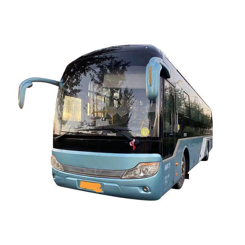 Links rijdende bus met Yuchai motor en handgeschakelde versnellingsbak in goede staat