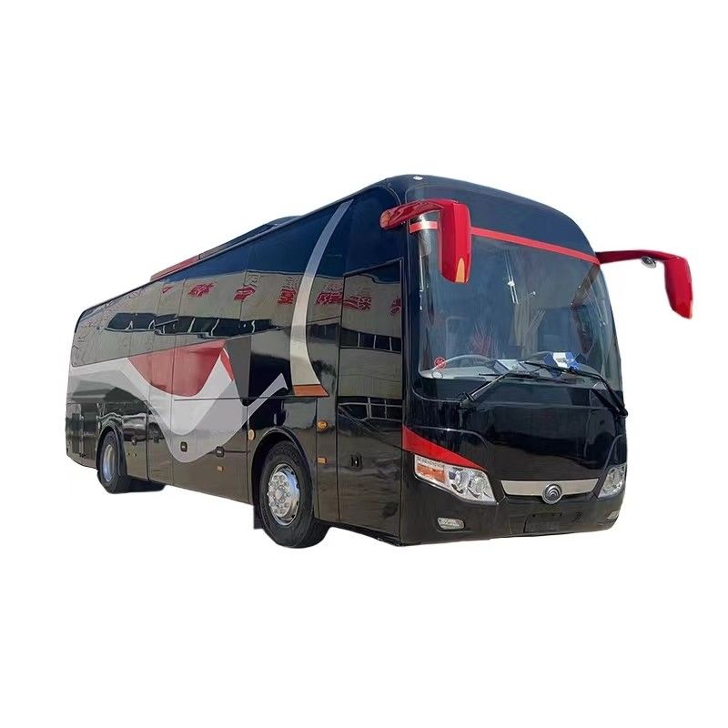 Gebruikte coachbus met een bruto voertuiggewicht van 14660kgs toeristische luxe en stuurbekrachtiging