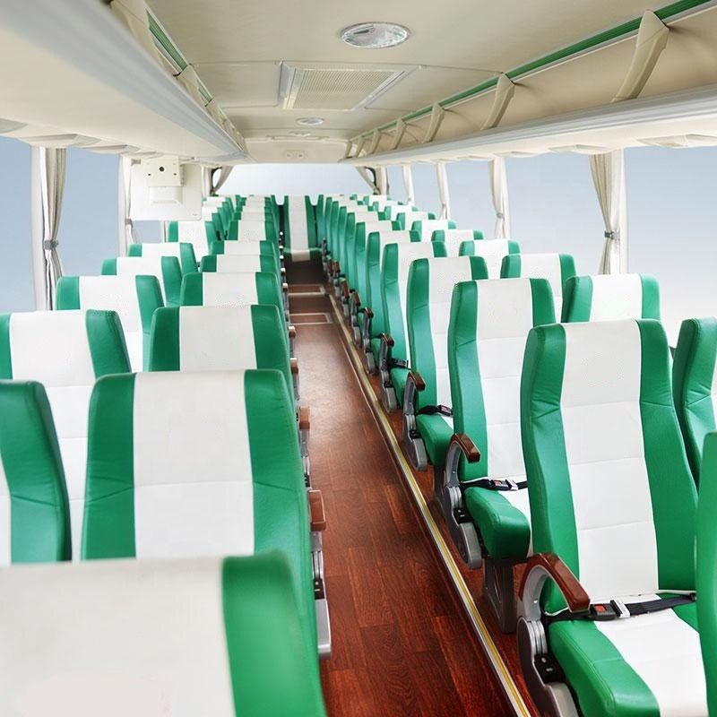Linksrijden Ankai 12M Single Front Windscreen Coach Bus voor klant vereiste