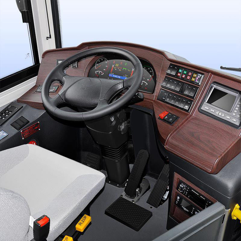 Monocoque luxe coach bus Automatische transmissie type voor uw klant vereisten