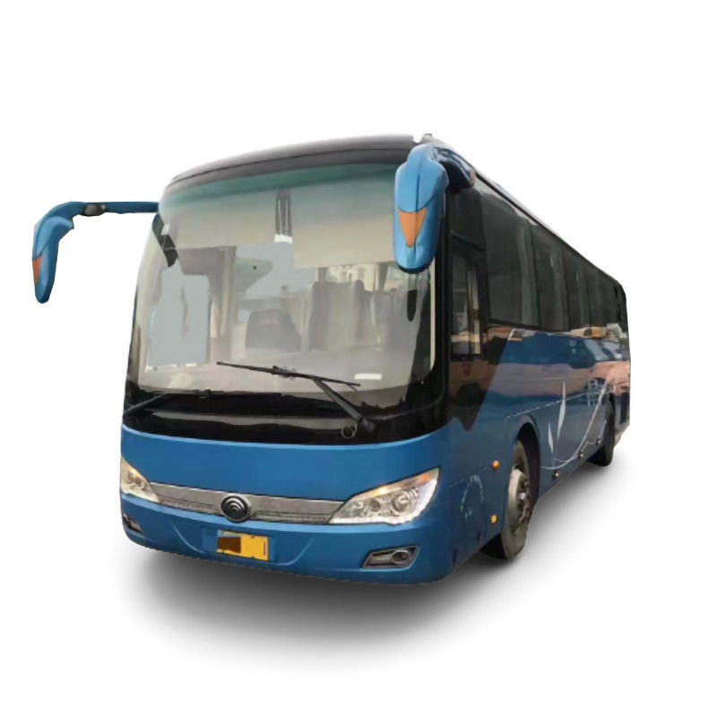 Gebruikte Cng Diesel Linksgestuurd Blauw 12m Coach Bussen 31-50 zitplaatsen en 2340mm achteroverhang