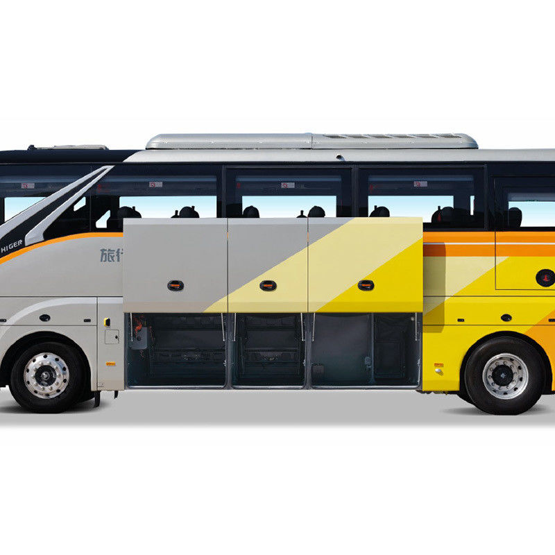Passagiersbus 50 zitplaatsen Diesel gebruikte busbus met goede staat interieur ombouw