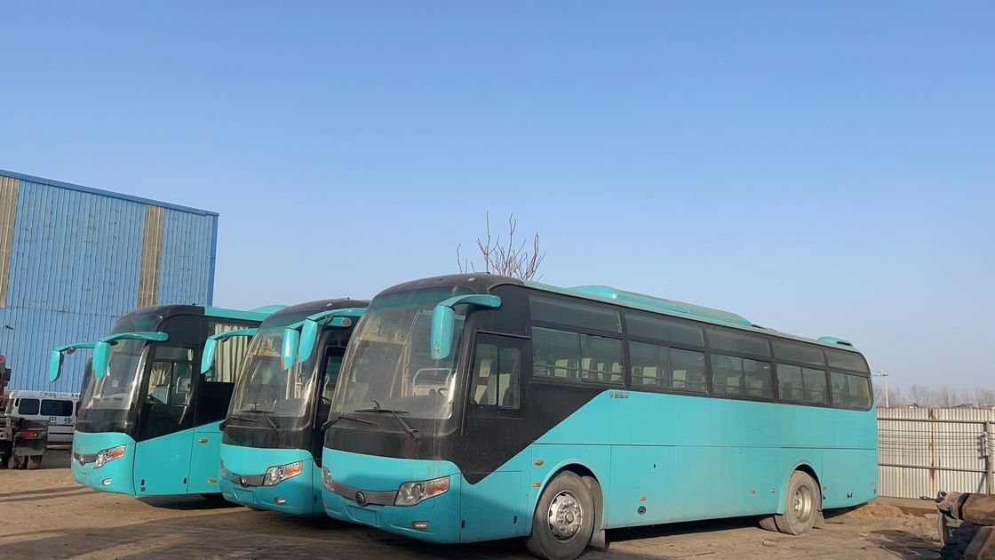 57 zitplaatsen Openbaar vervoer Gebruikte bus Bus Dieselbrandstof Type 213kw Motorvermogen
