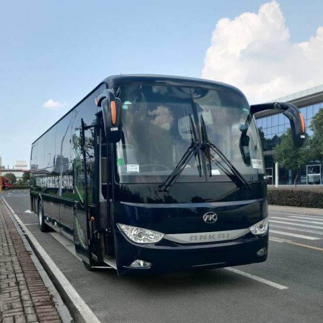 5.5T Vooras Diesel Gebruikte 50 zitplaatsen Luxe Coach Bus Passagier Gebruikte Bus Coach