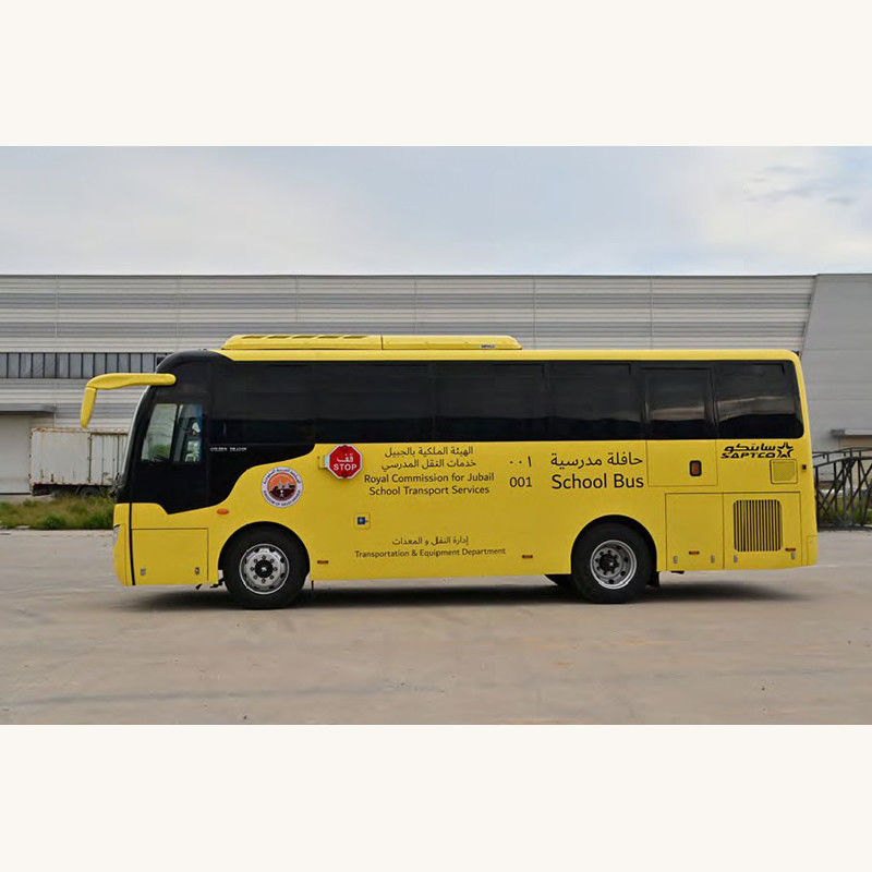 8995*2500*3480mm LHD Diesel 30 1 1 zitplaatsen Coach Bus met een tankcapaciteit van 280L