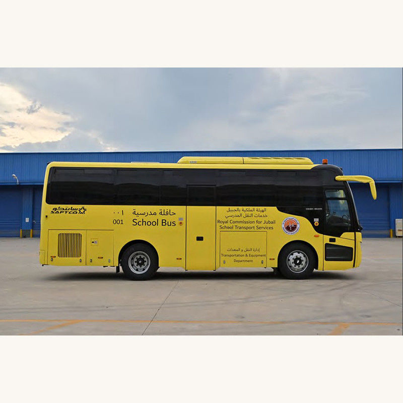 8995*2500*3480mm LHD Diesel 30 1 1 zitplaatsen Coach Bus met een tankcapaciteit van 280L