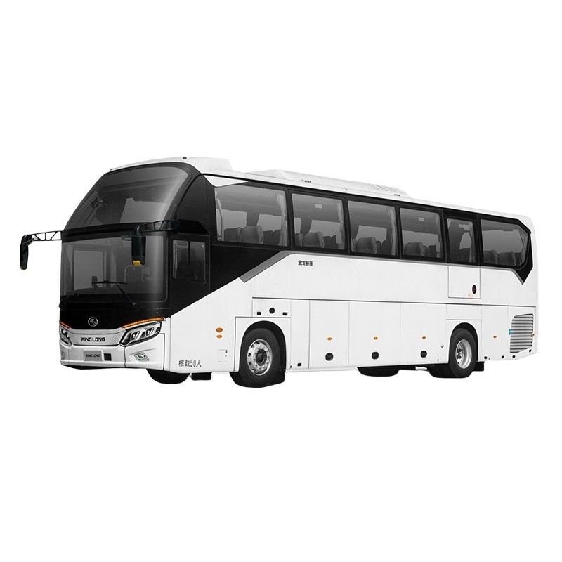 12m 49 zitplaatsen Dieselmotor Luxe Coach Bus Voor Transport Handgestuurd Type