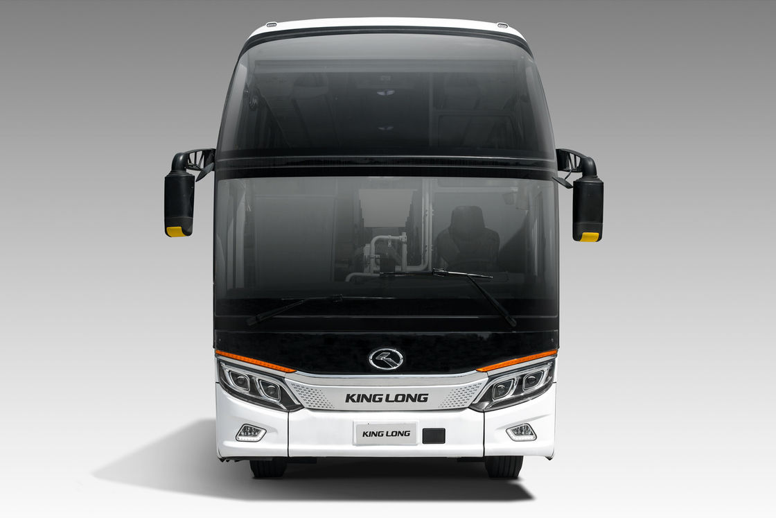 12m 49 zitplaatsen Dieselmotor Luxe Coach Bus Voor Transport Handgestuurd Type