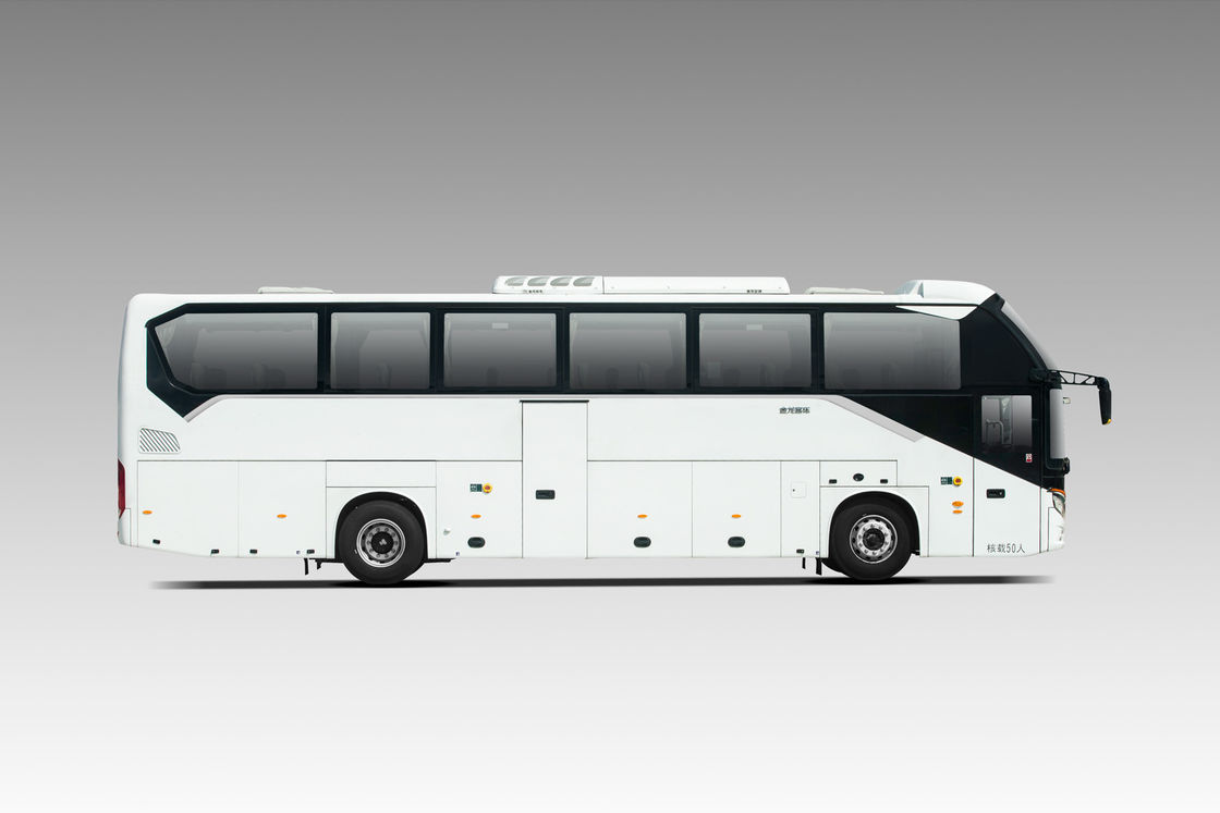 12m 49 zitplaatsen Dieselmotor Luxe Coach Bus Voor Transport Handgestuurd Type