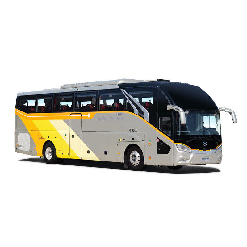 50 zitplaatsen Luxe Higer Diesel Gebruikte Toeristenbus met max. koppel van 1460N.m