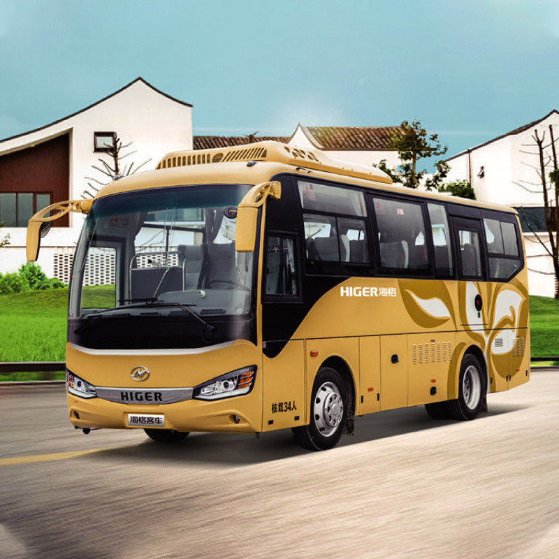 34 zitplaatsen luxe passagiersbus gebruikt in toeristische stad met Euro 3 emissie standaard