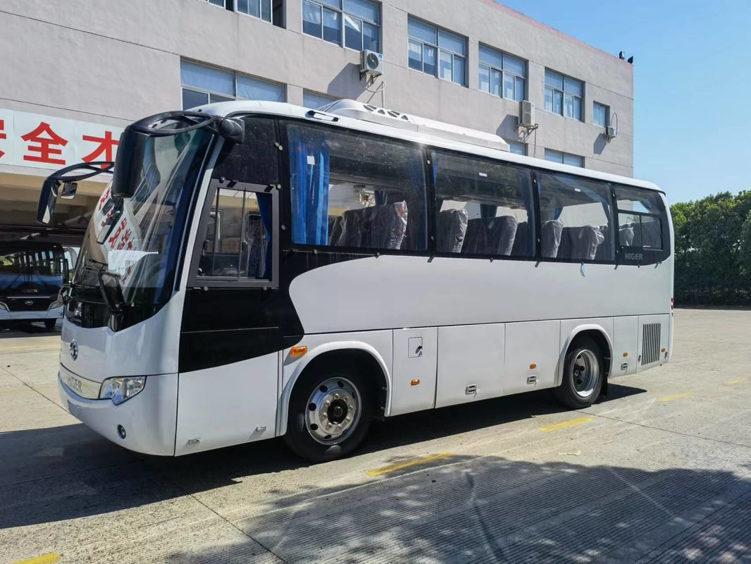 Klantvereiste 2022 Luxe bus met 32 zitplaatsen en tafels met handgestuurd stuur