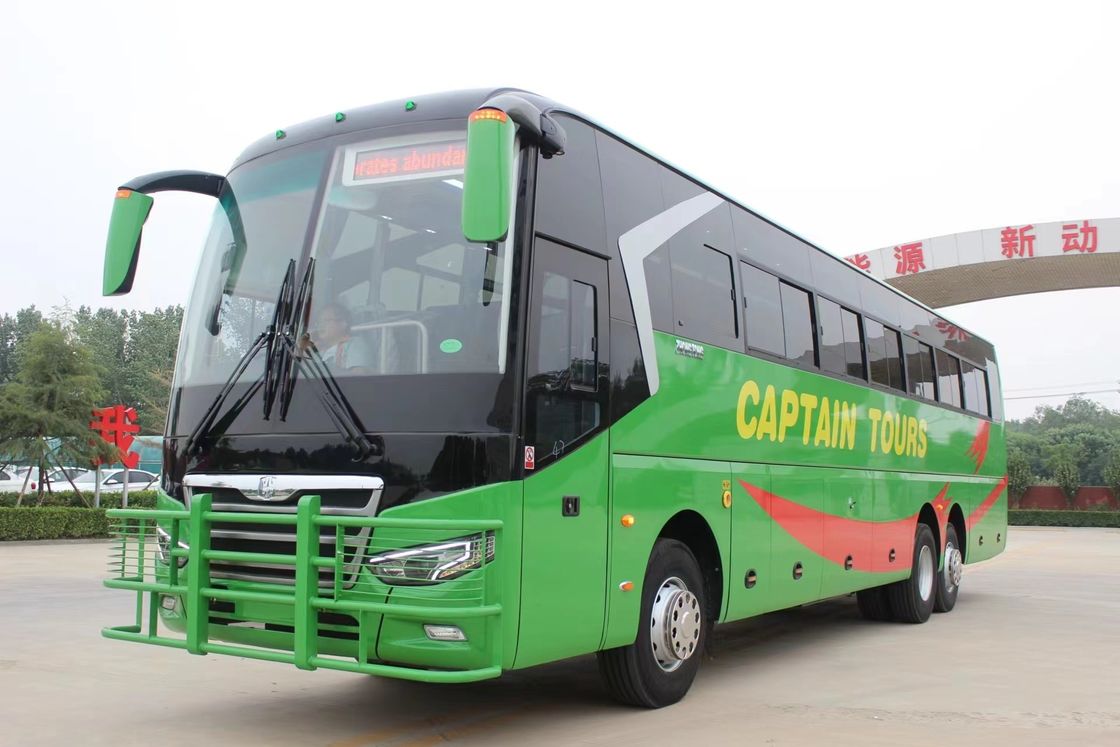 Comfortabele 75 1 1 zitplaatsen RHD bus met multi-leaf veer ophanging en dieselmotor