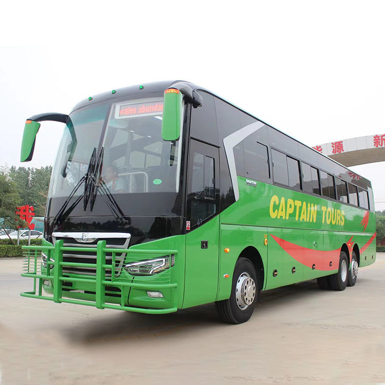 Comfortabele 75 1 1 zitplaatsen RHD bus met multi-leaf veer ophanging en dieselmotor