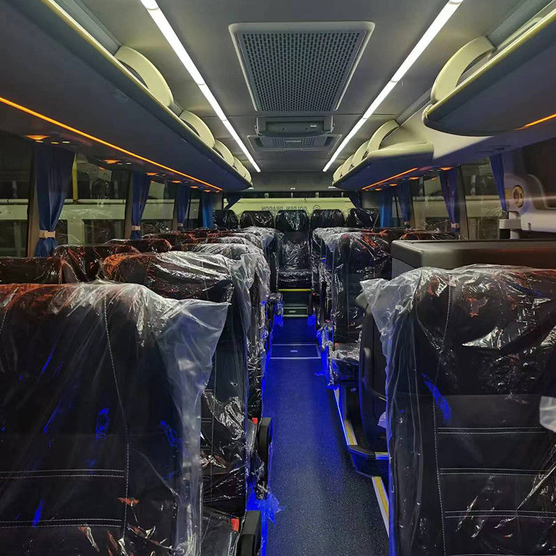 38 zitplaatsen Gebruikte handleiding RHD Diesel Mini 9m Bus Coach Bus met Yuchai motor in promotie