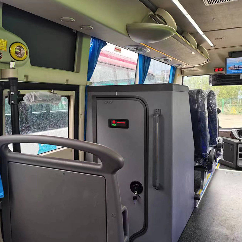 38 zitplaatsen Gebruikte handleiding RHD Diesel Mini 9m Bus Coach Bus met Yuchai motor in promotie