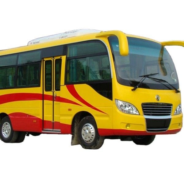 Gebruikte Dongfeng 32 zitplaatsen stadsbus met lage vloer met 85 kW/2400 r/min.