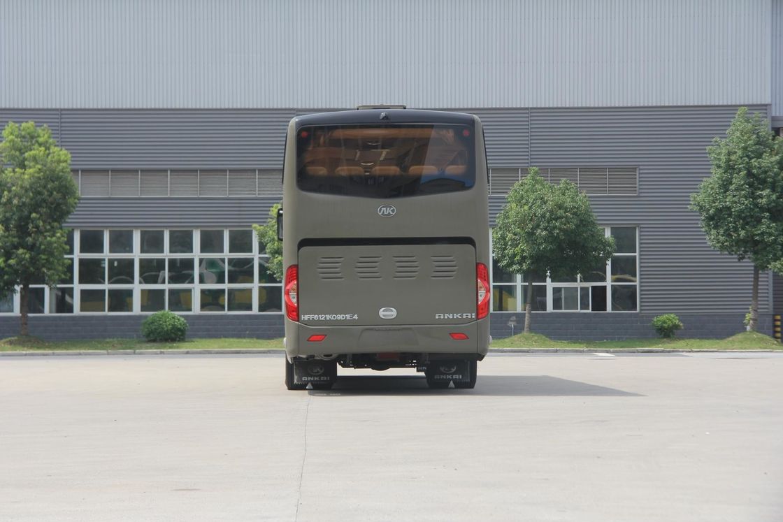 Klantvereiste LHD-aandrijving Type 50 zitplaatsen Dieselbus voor luxe en coaches