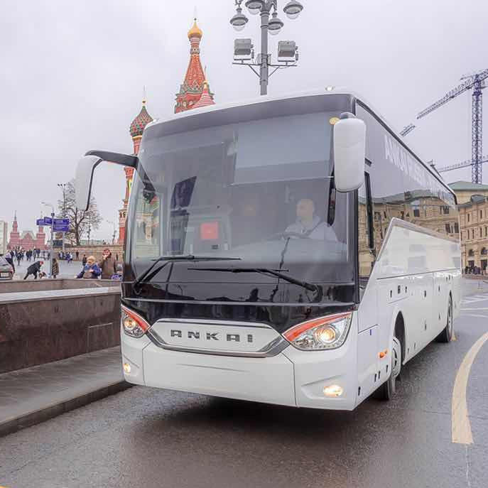 Goed 51 zitplaatsen Dieselbussen Bussen voor openbare bussen Euro 5 emissie norm