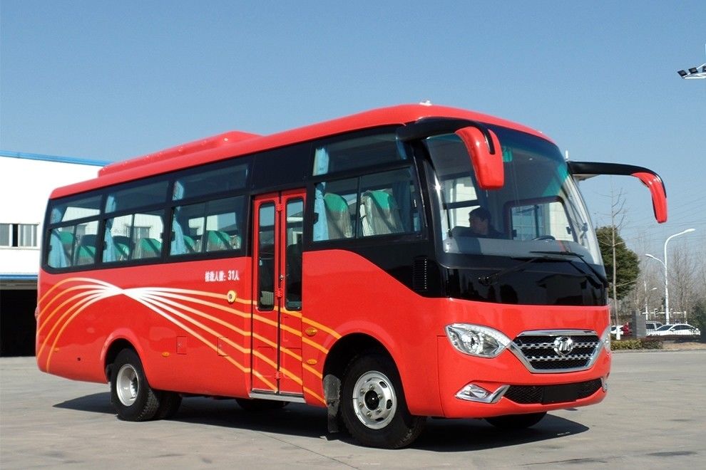 Luxe bus voor toeristen met CNG met handgeschakelde transmissie en dieselbrandstof