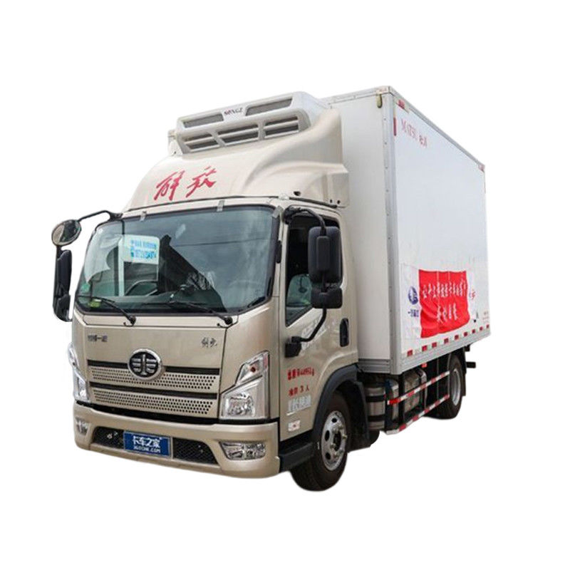 1-10T capaciteit professionele Jiefang koeltruck voor verse en bevroren producten