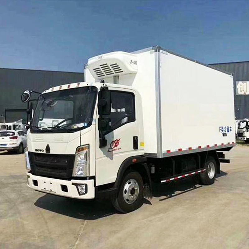 Voorschrift van de klant 130 pk 4x2 koeltruck voor ijslevering en koeling van voedsel